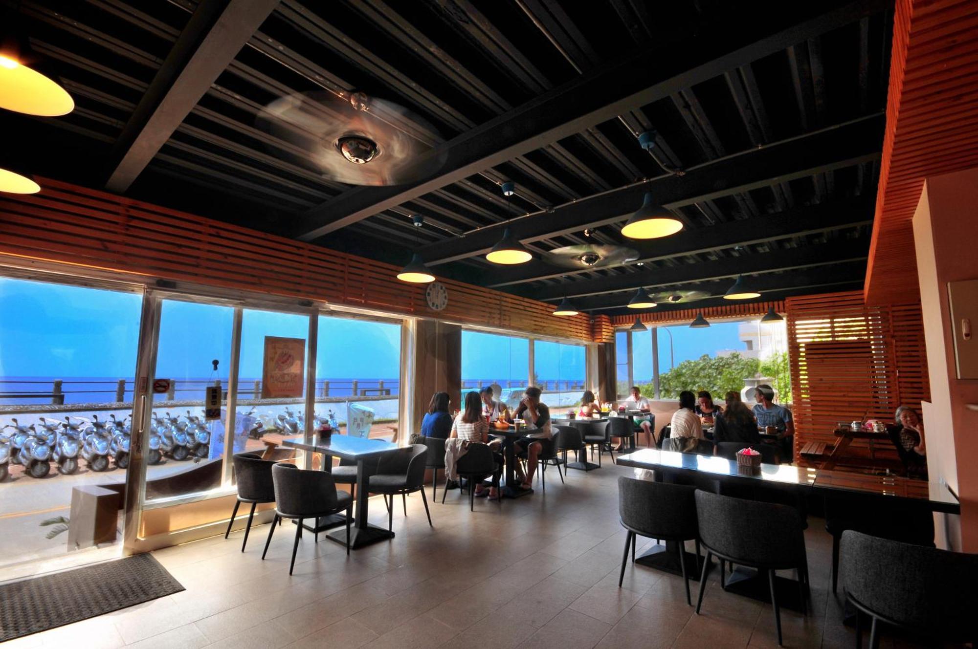 綠島 綠堤濱海旅店 Bed & Breakfast Ludao Eksteriør bilde