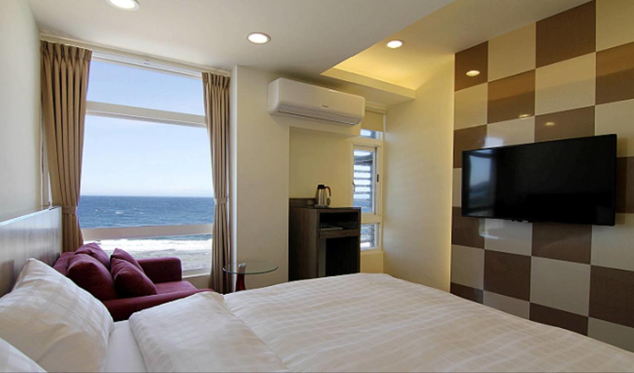 綠島 綠堤濱海旅店 Bed & Breakfast Ludao Eksteriør bilde