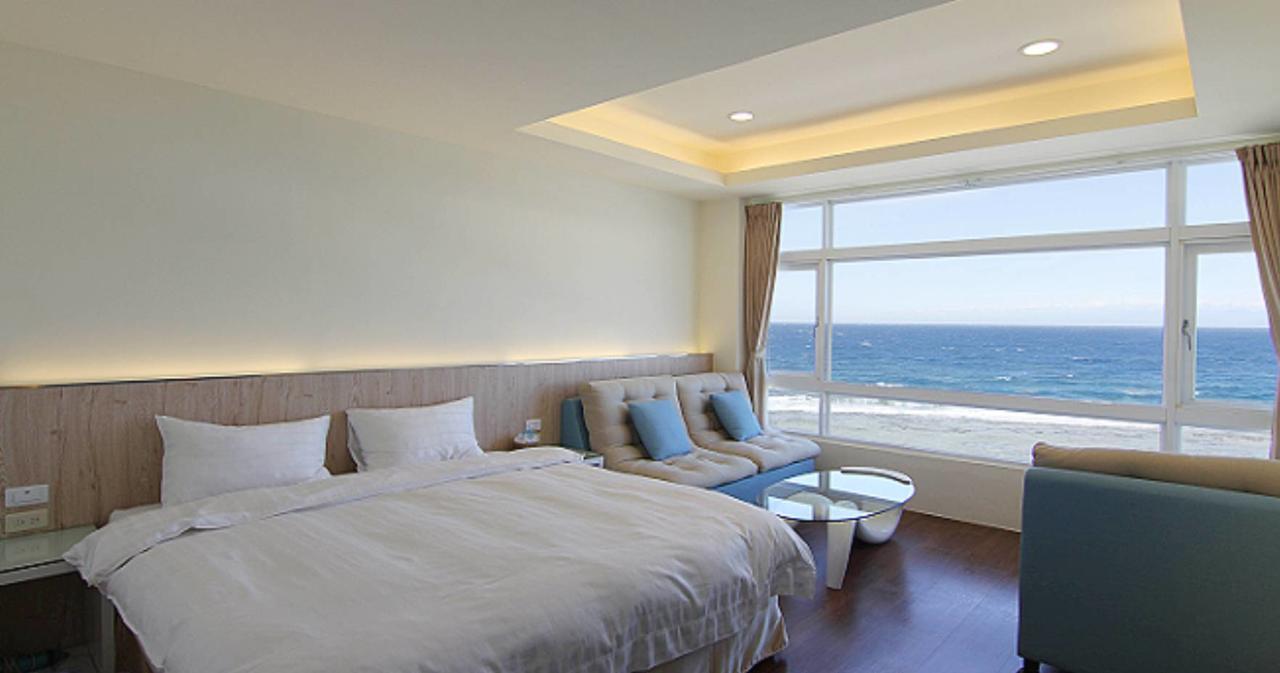 綠島 綠堤濱海旅店 Bed & Breakfast Ludao Eksteriør bilde